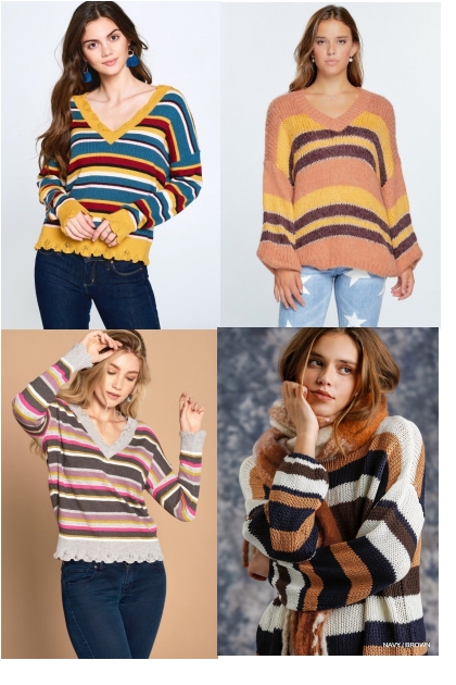 Sweaters for this coming winter- combinação de moda