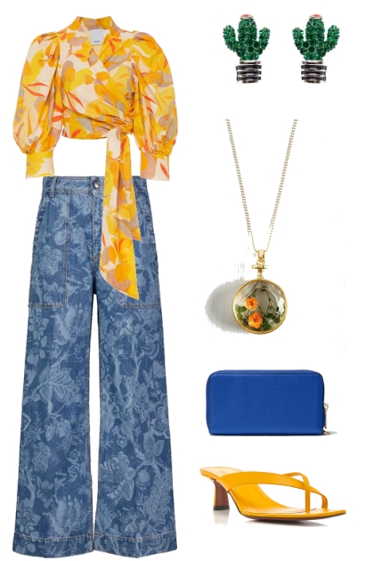Complimentary - Blue and Orange- Fashion set