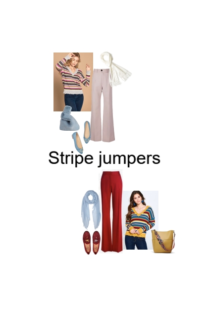 Styling stripes - combinação de moda