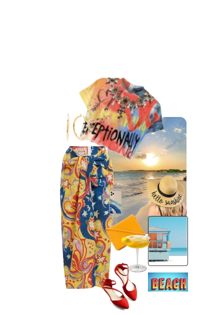 Beach party- Combinazione di moda