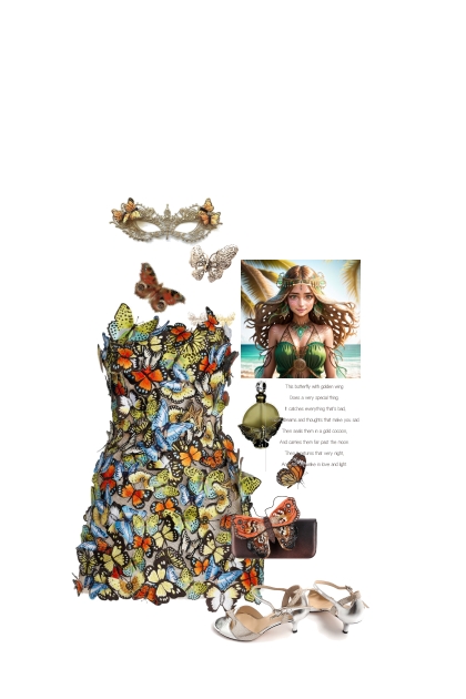 Butterfly girl - Fashion set