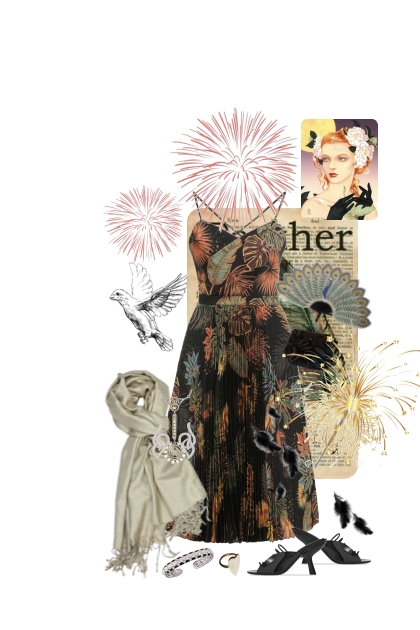 Fireworks and feathers - Combinazione di moda