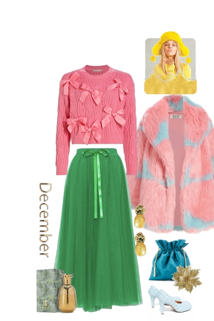 Colorful Winter- Fashion set