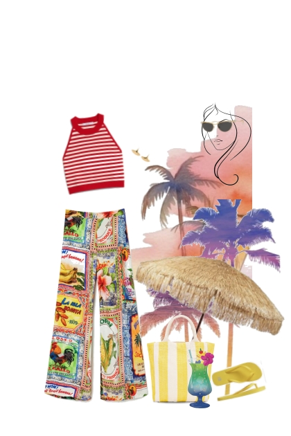 Caribbean cocktail- Fashion set