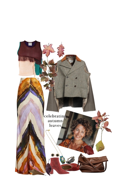 Celebrating Autumn leaves- Combinazione di moda