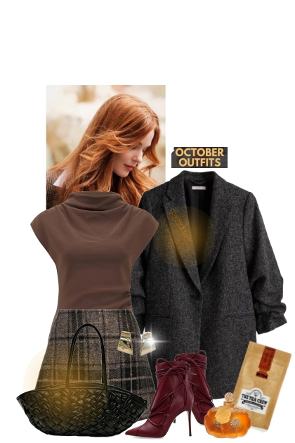 Fall blazer- Combinazione di moda