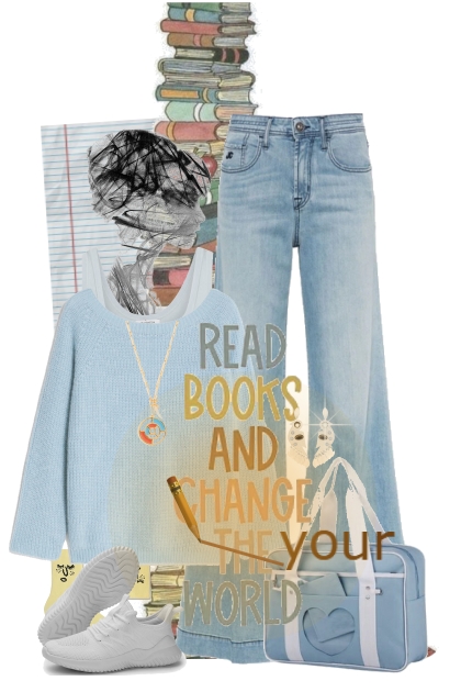 Read books- Combinazione di moda