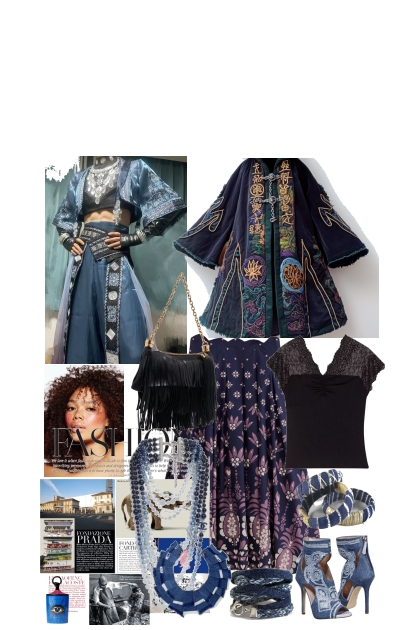 Beautiful blues- Fashion set