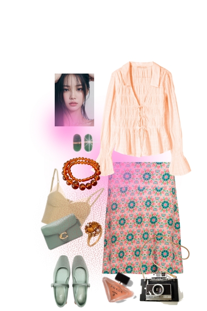 Patterned skirt
