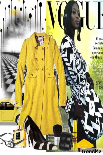 yellow touch- Модное сочетание