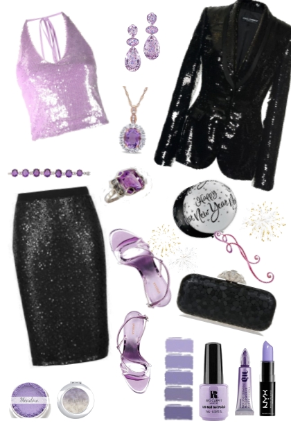 Purple Party!- Fashion set