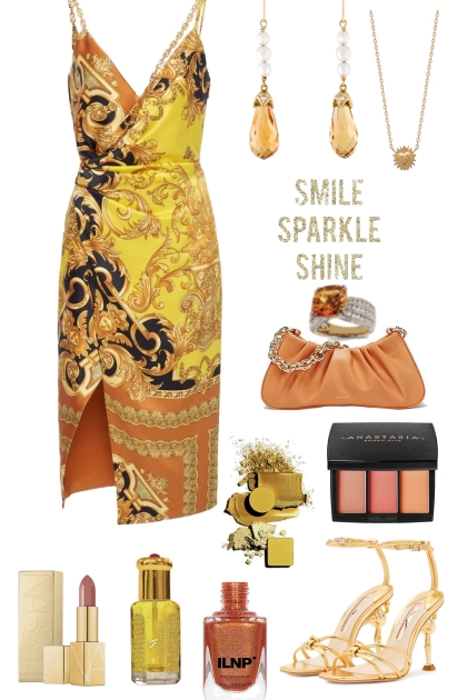 Yellow Dress 1- Modna kombinacija