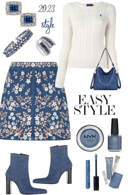 Blue Skirt 1