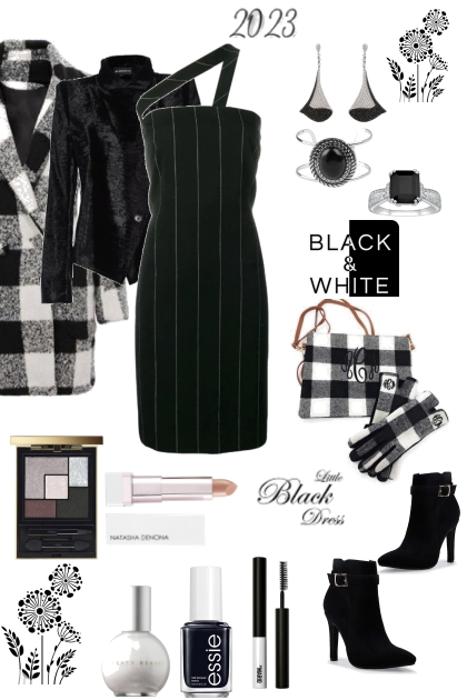 Black and White- Combinazione di moda