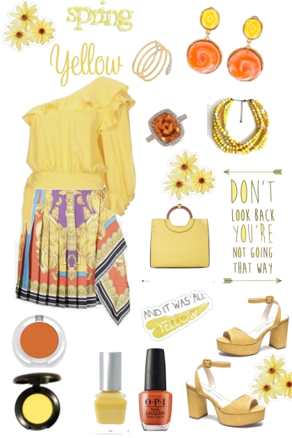 Spring Yellow- Combinazione di moda