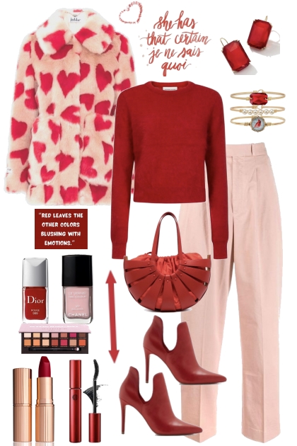 Romantic Red- Модное сочетание