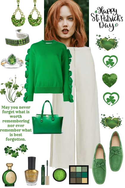 Happy Early St. Patrick's Day- Combinaciónde moda