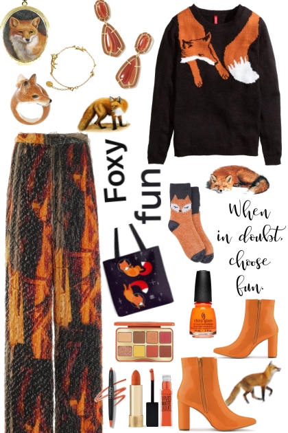 Fun With Foxes- Combinaciónde moda