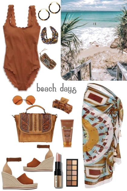 #426 2023 Brown Swimsuit