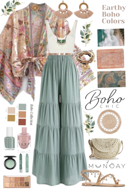 #437 2023 Bohemian Outfit- Fashion set