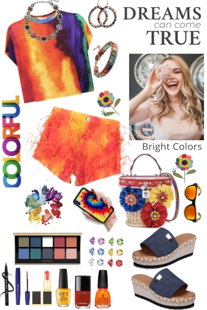 #449 2023  Fun With Bright Colors- Модное сочетание