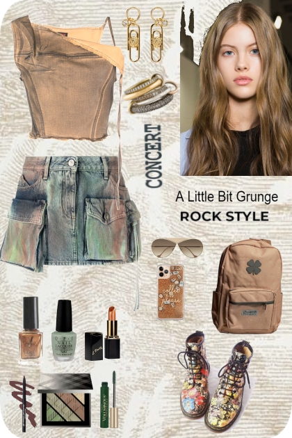 #516 2023 What To Where To a  Rock Concert- Fashion set