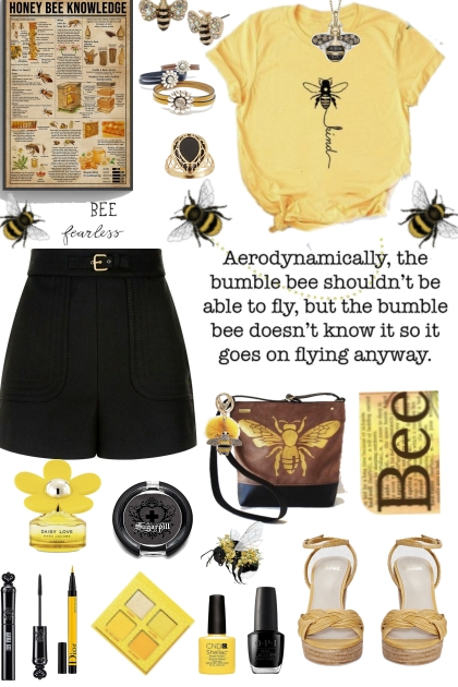 #545 2023 Bee Kind- Modekombination