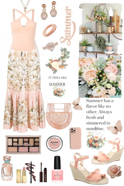 #566 2023 Peachy Summer!- Fashion set