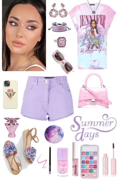 #572 2023  Summer Pastels- Modekombination