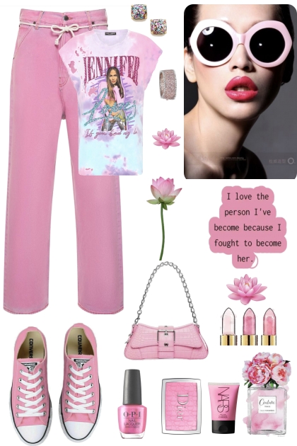 #606 2023 Casually Pink- Fashion set