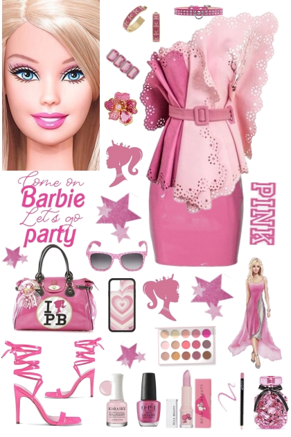 #650 2023 Barbie Pink Party!- Modna kombinacija