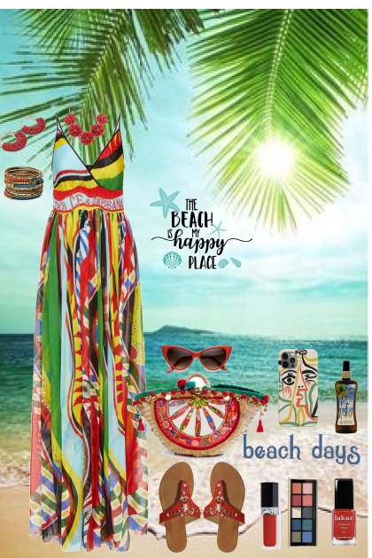 #652 2023  Beach Day- combinação de moda