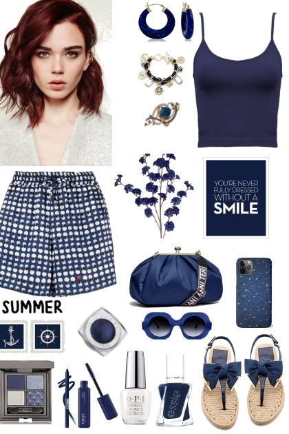 #685 2023  Casual Navy- Модное сочетание