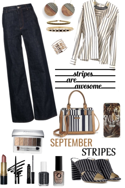 #740 2023 September Stripes- Combinaciónde moda