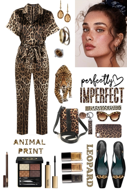 #786 2023 Leopard Print- Combinaciónde moda