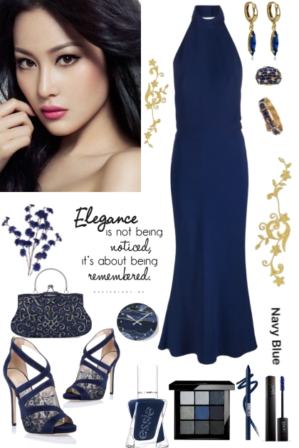#810 2023 Navy And Gold