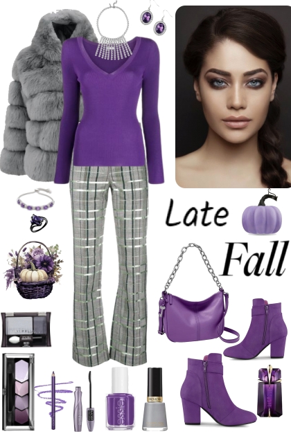 #832  2023 Purple and Gray- Fashion set