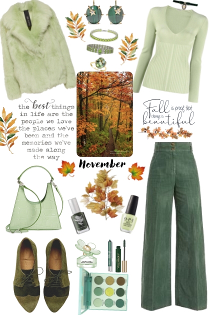 #837 2023  Fall Green- Kreacja