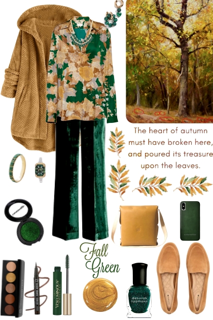 #864 2023 Fall Green And Gold