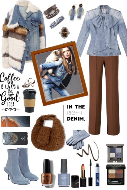 #871 2023 Late Fall Denim And Brown