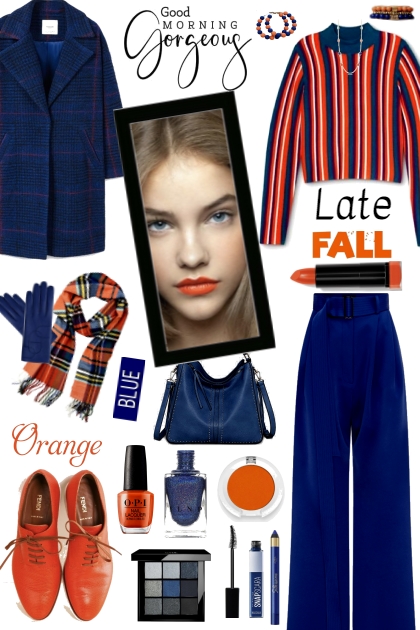 #876 2023 Late Fall Blue And Orange