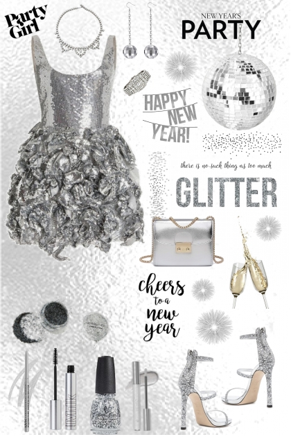 #919 2023 A Silvery New Year!!- コーディネート