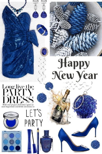 #935 2023 Happy Blue New Year!- Modekombination
