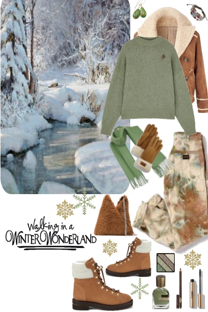 #936 2024 Winter Green and Brown- コーディネート
