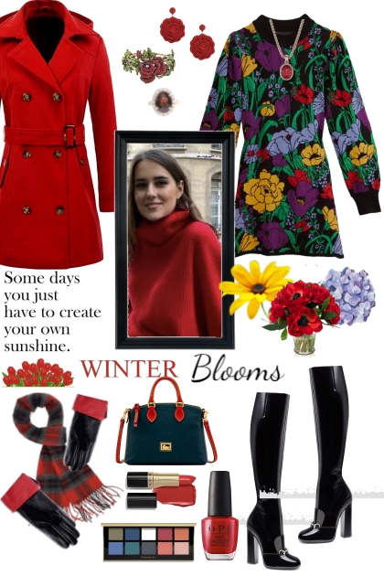 #961 2024 Winter Blooms- Fashion set