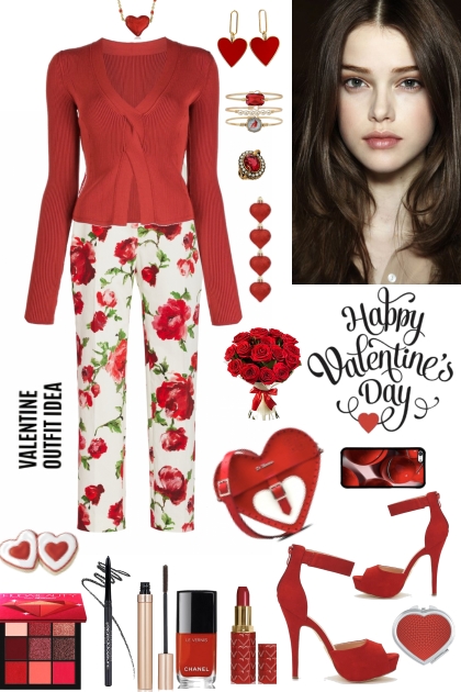 #985 2024 Happy Valentine&#39;s Day!!- Combinaciónde moda