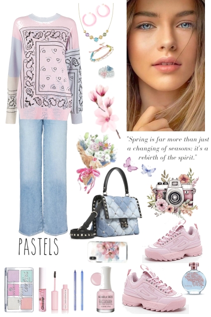 #997 2024 Spring Pastels- Combinaciónde moda