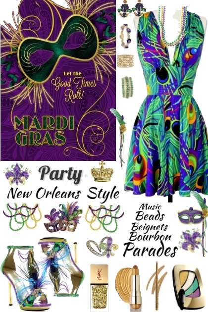 #1000 2024 Happy Mardi Gras!!- Modna kombinacija