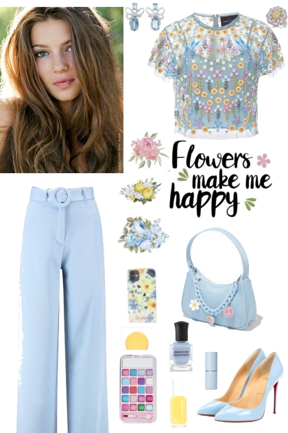 #1003 2024 Spring Blue- Fashion set