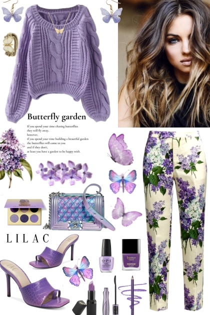 #1011 2024 Almost Lilac Time!- combinação de moda